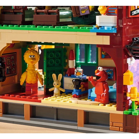 NIB Lego 123 Sesame Street Big Bird Elmo Bert Ernie Oscar Cookie Monster - Picture 11 of 12